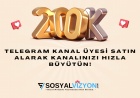 Telegram Kanal Üyesi Satın Alarak Kanalınızı Hızla Büyütün!