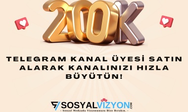 Telegram Kanal Üyesi Satın Alarak Kanalınızı Hızla Büyütün!